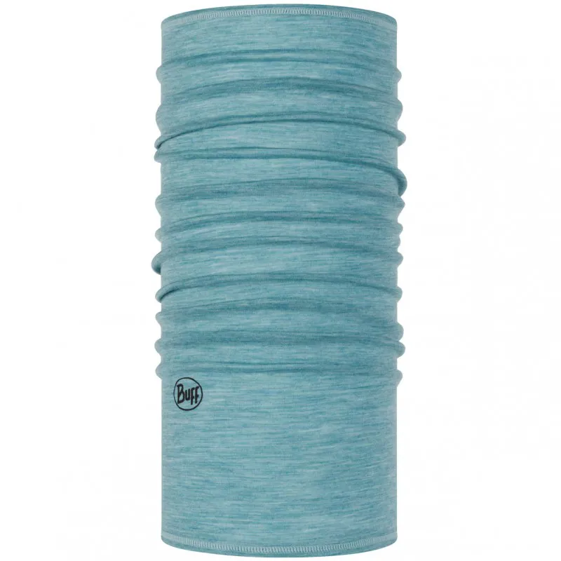 Buff Merino Lightweight Neckwear Solid Pool